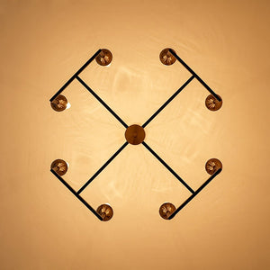 LightFixturesUSA - French Modern 8 - Light Candle Chandelier - Chandelier - 8 - Lt -