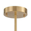 Load image into Gallery viewer, LightFixturesUSA - Frosted Glass Bubble 2 - Tier Sputnik Semi Flush Chandelier - Chandelier - Brass -