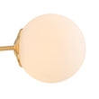 Load image into Gallery viewer, LightFixturesUSA - Frosted Glass Bubble 2 - Tier Sputnik Semi Flush Chandelier - Chandelier - Brass -