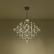 Load image into Gallery viewer, LightFixturesUSA - Galaxy Glam Luxury LED Starlight Crystal Chandelier - Chandelier - Chrome -