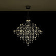Load image into Gallery viewer, LightFixturesUSA - Galaxy Glam Luxury LED Starlight Crystal Chandelier - Chandelier - Chrome -