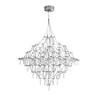 Load image into Gallery viewer, LightFixturesUSA - Galaxy Glam Luxury LED Starlight Crystal Chandelier - Chandelier - Chrome -