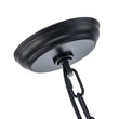 Load image into Gallery viewer, LightFixturesUSA - Glam 4 - Light Faceted Crystal Round Cage Pendant - Chandelier - Black -
