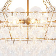 Load image into Gallery viewer, LightFixturesUSA - Glam 8 - Light Tiered Clear Glass Bubble Island Chandelier - Chandelier - Brass (Exclusive Offer) -