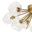 Load image into Gallery viewer, LightFixturesUSA - Glam Brass 9 - Light Frozen Ice Style Sputnik Ceiling Light - Chandelier - Brass - 9 - Lt
