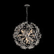 Load image into Gallery viewer, LightFixturesUSA - Glam Chrome Bloom Dandelion Crystal Sputnik Chandelier - Chandelier - Chrome -