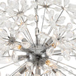 Load image into Gallery viewer, LightFixturesUSA - Glam Chrome Bloom Dandelion Crystal Sputnik Chandelier - Chandelier - Chrome -