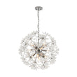 Load image into Gallery viewer, LightFixturesUSA - Glam Chrome Bloom Dandelion Crystal Sputnik Chandelier - Chandelier - Chrome -