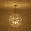 Load image into Gallery viewer, LightFixturesUSA - Glam Chrome Bloom Dandelion Crystal Sputnik Chandelier - Chandelier - Chrome -