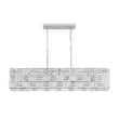 Load image into Gallery viewer, LightFixturesUSA - Glam Chrome Dazzle Crystal Rectangle Cage Island Chandelier - Chandelier - Chrome -