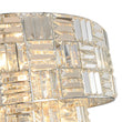 Load image into Gallery viewer, LightFixturesUSA - Glam Chrome Spark Cut Crystal Tiered Round Chandelier - Chandelier - Chrome -
