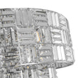 Load image into Gallery viewer, LightFixturesUSA - Glam Chrome Spark Cut Crystal Tiered Round Chandelier - Chandelier - Chrome -