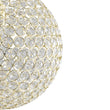 Load image into Gallery viewer, LightFixturesUSA - Glam Jewel Polished Gold Crystal Globe Chandelier - Chandelier - Gold (Pre - Order) -