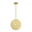 Load image into Gallery viewer, LightFixturesUSA - Glam Jewel Polished Gold Crystal Globe Chandelier - Chandelier - Gold (Pre - Order) -