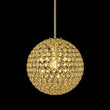Load image into Gallery viewer, LightFixturesUSA - Glam Jewel Polished Gold Crystal Globe Chandelier - Chandelier - Gold (Pre - Order) -