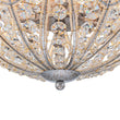 Load image into Gallery viewer, LightFixturesUSA - Glam Shabby Chic Crystal Globe Chandelier Distressed Silver - Chandelier - 6 - Lt -