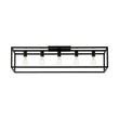 Load image into Gallery viewer, LightFixturesUSA - Industrial Minimalist Rectangle Cage Semi Flush Mount - Ceiling Light - Black -