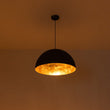 Load image into Gallery viewer, LightFixturesUSA - Industrial Oversized Large Metal Dome Pendant Light - Chandelier - Black - 15 in. (Pre - Order)