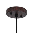 Load image into Gallery viewer, LightFixturesUSA - Industrial Oversized Large Metal Dome Pendant Light - Chandelier - Dark Copper - 23 in.