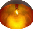 Load image into Gallery viewer, LightFixturesUSA - Industrial Oversized Large Metal Dome Pendant Light - Chandelier - Dark Copper - 23 in.