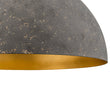 Load image into Gallery viewer, LightFixturesUSA - Industrial Oversized Large Metal Dome Pendant Light - Chandelier - Weathered Graphite - 15 in. (Pre - Order)