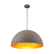 Load image into Gallery viewer, LightFixturesUSA - Industrial Oversized Large Metal Dome Pendant Light - Chandelier - Weathered Graphite - 15 in. (Pre - Order)