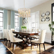 Load image into Gallery viewer, LightFixturesUSA-Ivory Woven Brass Open Drum Pendant Light-Chandelier-Ivory-