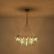 Load image into Gallery viewer, LightFixturesUSA - Lake House Cluster Blue Glass Globe Bubble Chandelier - Chandelier - Green Bubble -