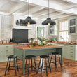 Load image into Gallery viewer, LightFixturesUSA - Limed Style Dome Distressed Wooden Single Pendant - Pendant Light - 15 in -