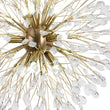 Load image into Gallery viewer, LightFixturesUSA - Luxury Bloom Dandelion Crystal Firework Chandelier - Chandelier - Brass -