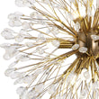 Load image into Gallery viewer, LightFixturesUSA - Luxury Bloom Dandelion Crystal Firework Chandelier - Chandelier - Brass -