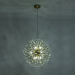 Load image into Gallery viewer, LightFixturesUSA - Luxury Bloom Dandelion Crystal Firework Chandelier - Chandelier - Brass -