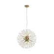 Load image into Gallery viewer, LightFixturesUSA - Luxury Bloom Dandelion Crystal Firework Chandelier - Chandelier - Brass -