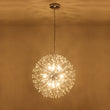 Load image into Gallery viewer, LightFixturesUSA - Luxury Bloom Dandelion Crystal Firework Chandelier - Chandelier - Chrome -