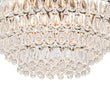 Load image into Gallery viewer, LightFixturesUSA - Luxury Glam Tiered Crystal Raindrop Round Chandelier - Chandelier - Black -