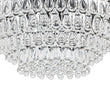 Load image into Gallery viewer, LightFixturesUSA - Luxury Glam Tiered Crystal Raindrop Round Chandelier - Chandelier - Black -