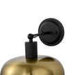 Load image into Gallery viewer, LightFixturesUSA - Mid - Century 1 - Light Black Brass Metal Dome Wall Sconce - Wall Sconce - 10 in. -