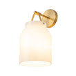 Load image into Gallery viewer, LightFixturesUSA - Mid - Century 1 - Light Hanging Jar Shade Wall Sconce - Wall Sconce - Green Metal -