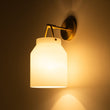 Load image into Gallery viewer, LightFixturesUSA - Mid - Century 1 - Light Hanging Jar Shade Wall Sconce - Wall Sconce - Green Metal -