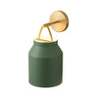 Load image into Gallery viewer, LightFixturesUSA - Mid - Century 1 - Light Hanging Jar Shade Wall Sconce - Wall Sconce - Green Metal -