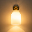 Load image into Gallery viewer, LightFixturesUSA - Mid - Century 1 - Light Hanging Jar Shade Wall Sconce - Wall Sconce - Green Metal -