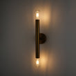 Load image into Gallery viewer, LightFixturesUSA - Minimalist 2 - Light Linear Tube Vanity Wall Sconce - Wall Sconce - Black -