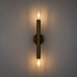 Load image into Gallery viewer, LightFixturesUSA - Minimalist 2 - Light Linear Tube Vanity Wall Sconce - Wall Sconce - Black -