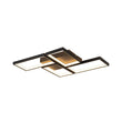 Load image into Gallery viewer, LightFixturesUSA - Minimalist 4 - light Rectangular Dimmable LED Semi Flush Mount - Ceiling Light - Black -