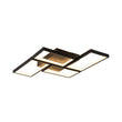 Load image into Gallery viewer, LightFixturesUSA - Minimalist 4 - light Rectangular Dimmable LED Semi Flush Mount - Ceiling Light - Black -