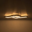 Load image into Gallery viewer, LightFixturesUSA - Minimalist 4 - light Rectangular Dimmable LED Semi Flush Mount - Ceiling Light - Black -