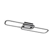 Load image into Gallery viewer, LightFixturesUSA - Minimalist Linear Rectangular Ring Dimmable LED Ceiling Light - Ceiling Light - Black -