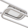 Load image into Gallery viewer, LightFixturesUSA - Minimalist Linear Rectangular Ring Dimmable LED Ceiling Light - Ceiling Light - Nickel -