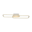 Load image into Gallery viewer, LightFixturesUSA - Minimalist Linear Rectangular Ring Dimmable LED Ceiling Light - Ceiling Light - Nickel -