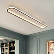 Load image into Gallery viewer, LightFixturesUSA - Minimalist Streamlined Oval Warm LED Ceiling Light - Ceiling Light - 31in -